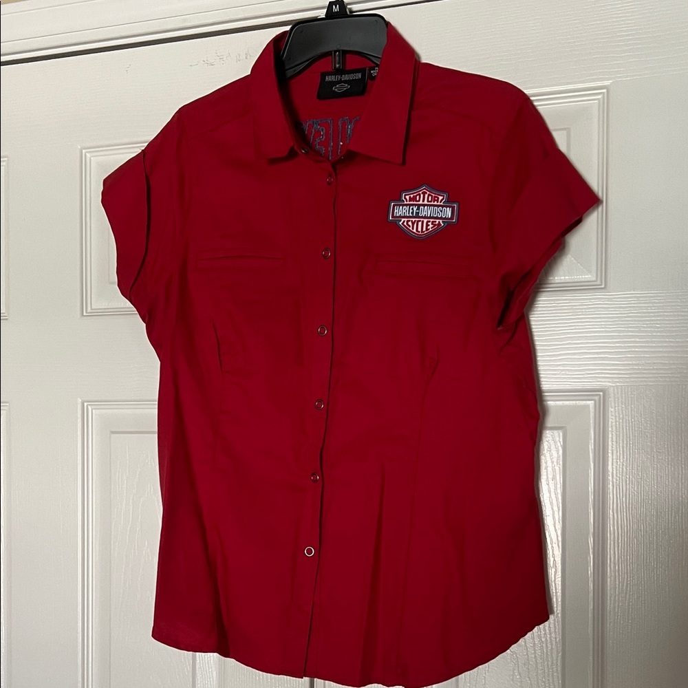 Harley-Davidson Crimson Short Sleeve Shirt